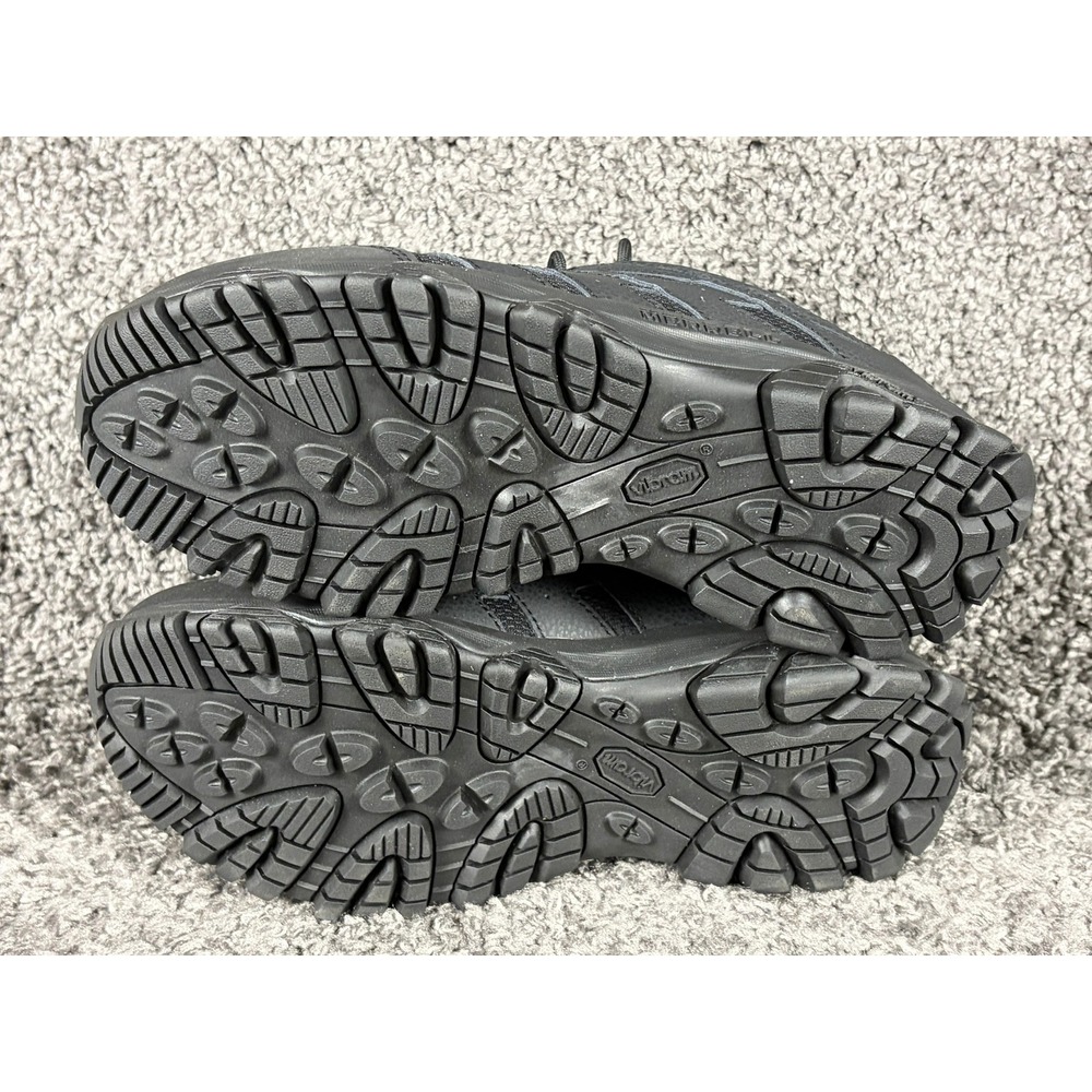 Merrell Moab 2 Tactical Mens 11.5 Black Hiking Shoes J003909 Vibram Comfort Base - Picture 9 of 9